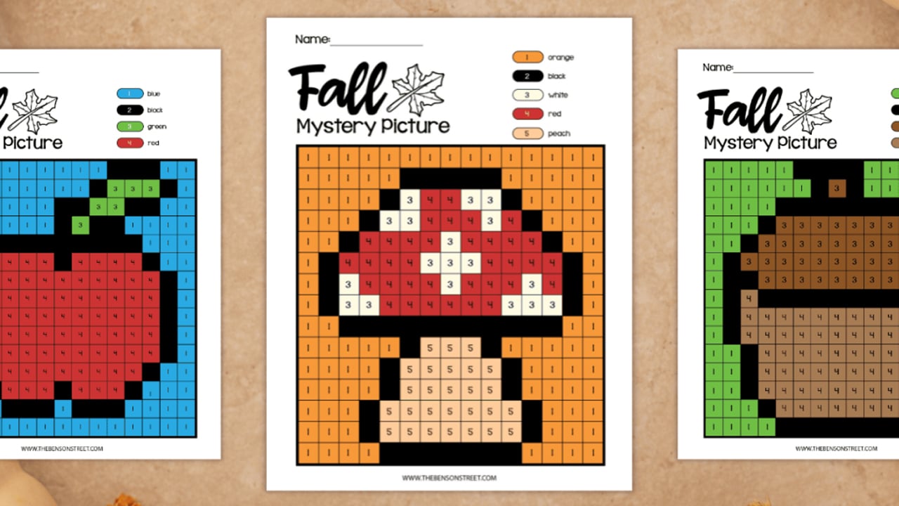 Free Printable Fall Color.
