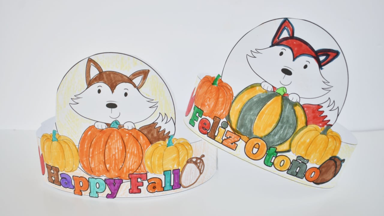 Free Printable Fall Hat.