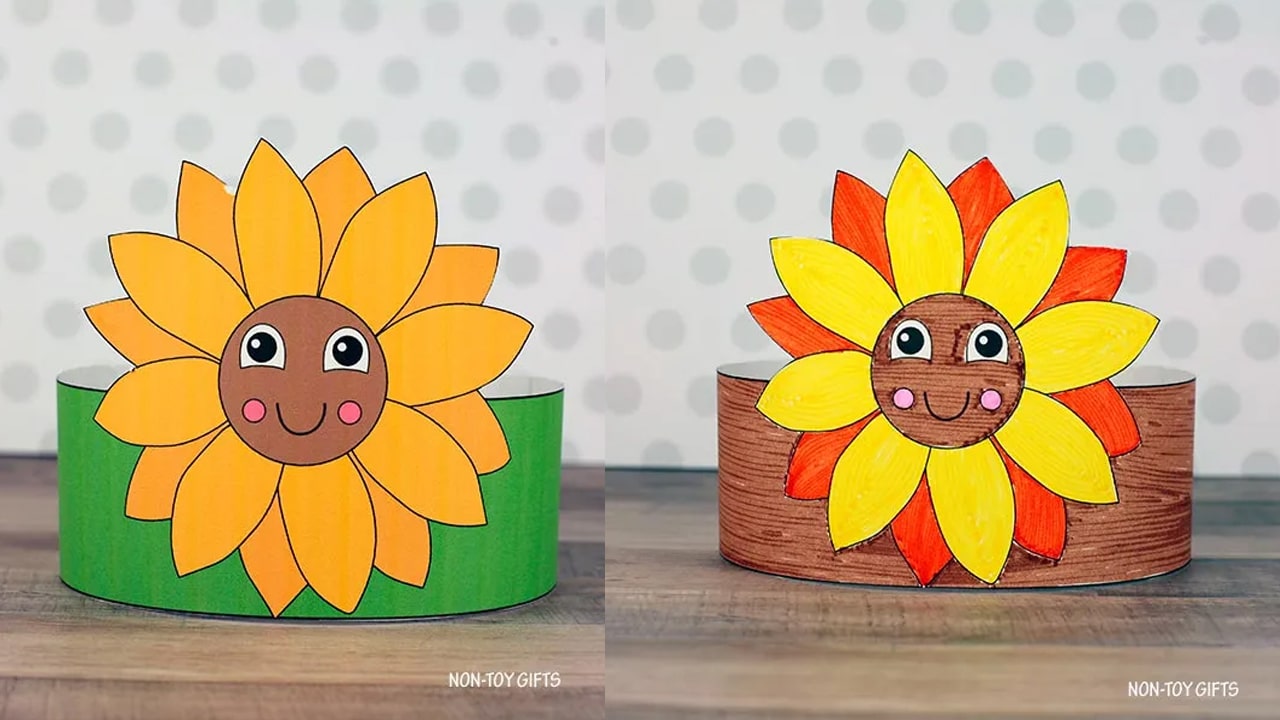 Sunflower Headband.