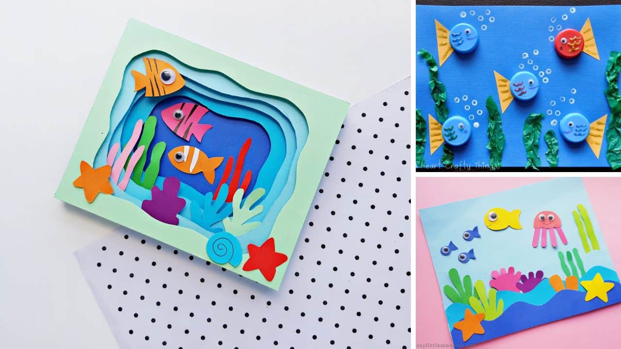 13 Fun and Imaginative Ocean Crafts for Kids