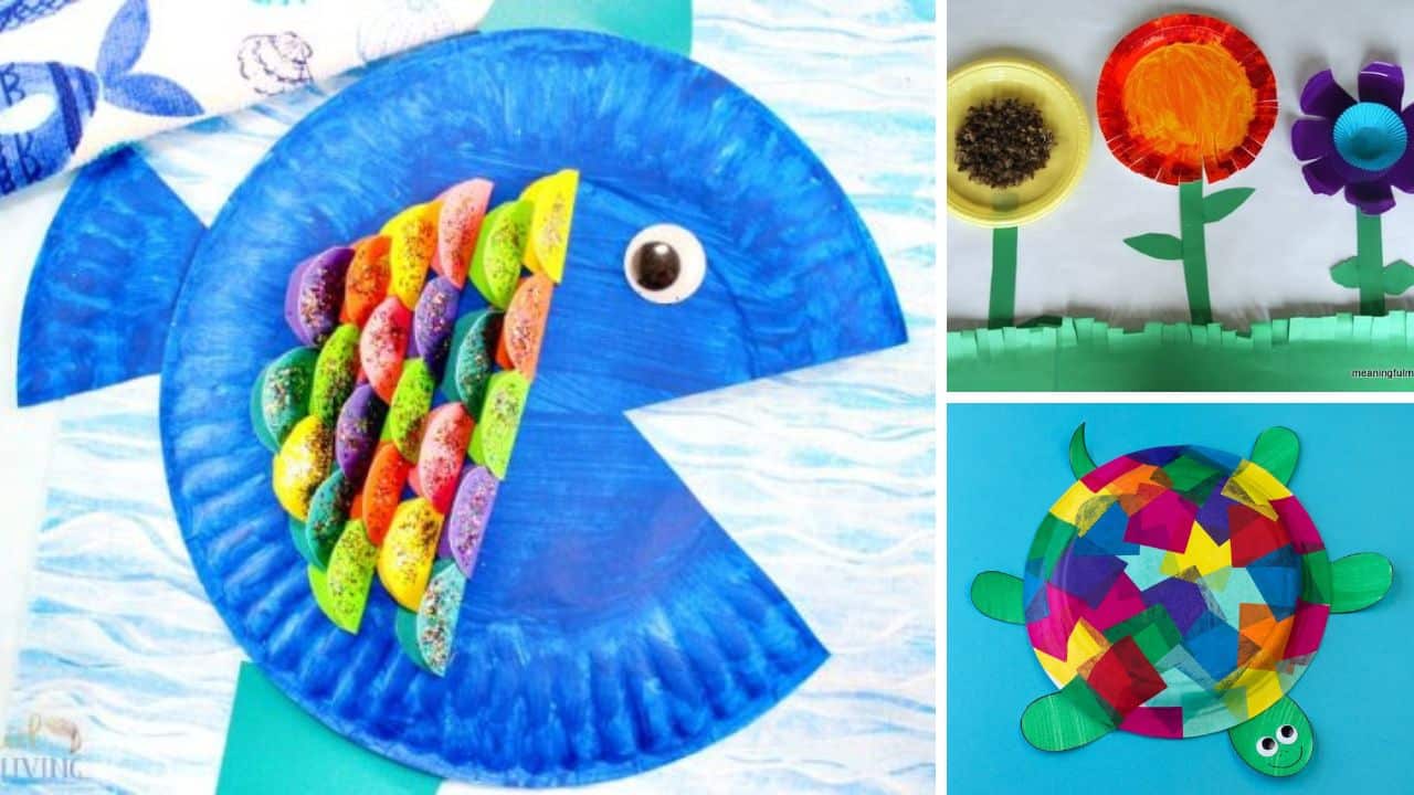 13 Paper Plate Crafts for Kids (That Are Actually Fun to Make)