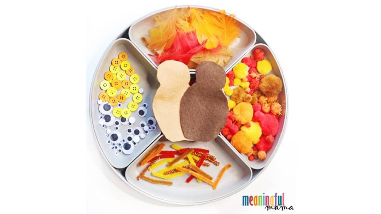 Thanksgiving Turkey Sensory Activity.