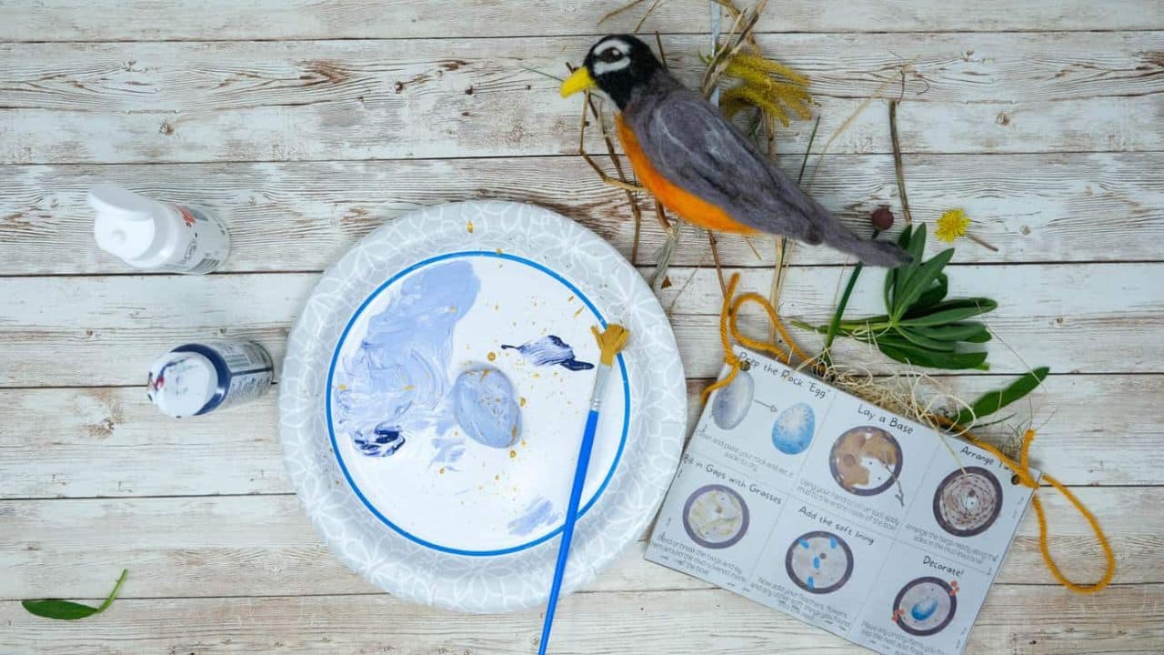 build a nest scavenger hunt.