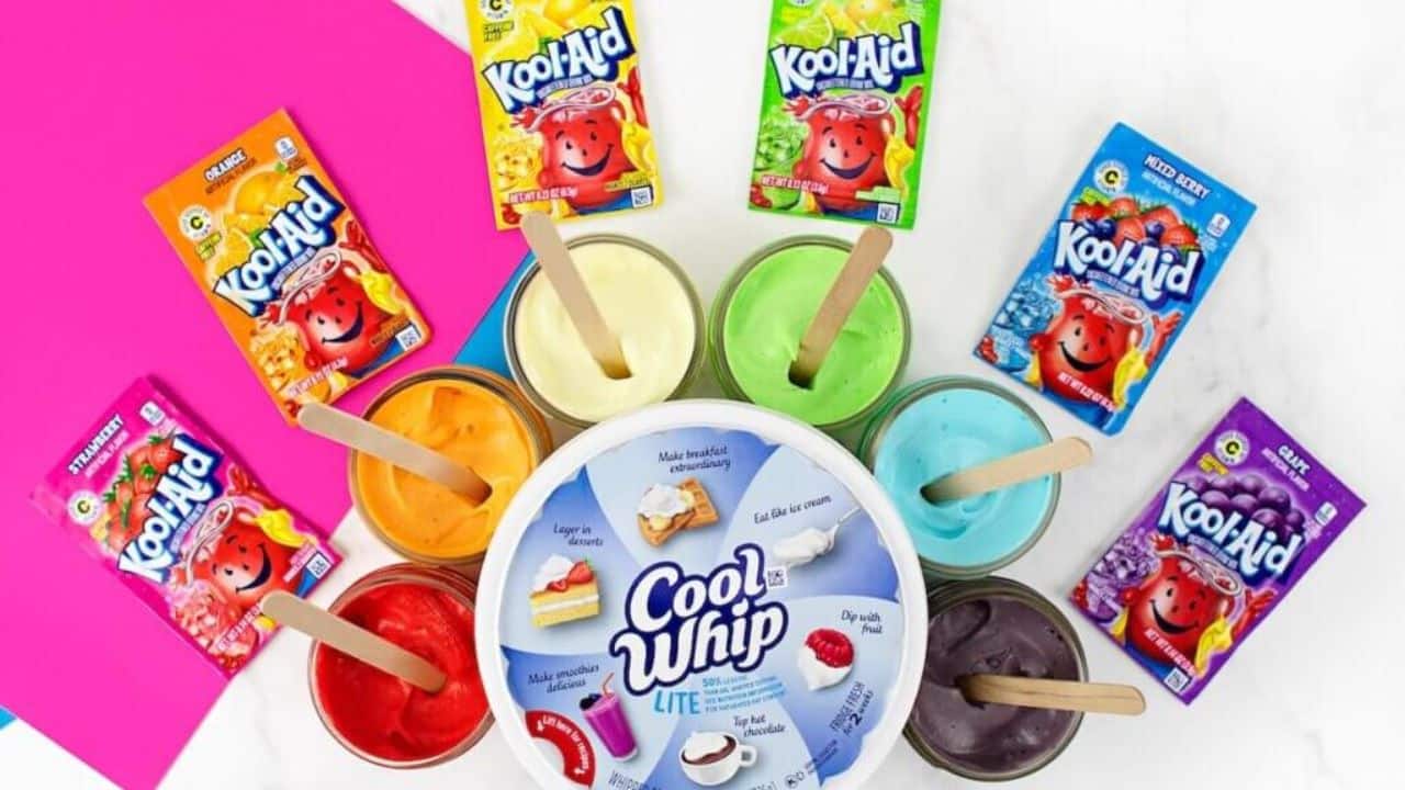 edible cool whip paint.