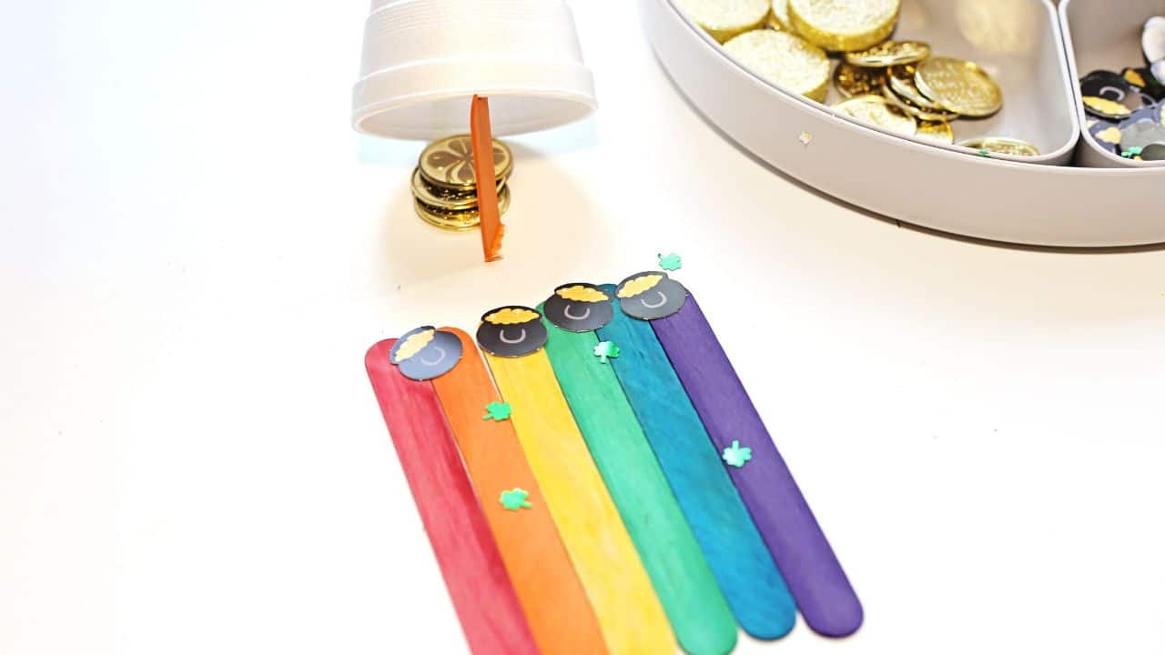 Leprechaun Trap Sensory Tray