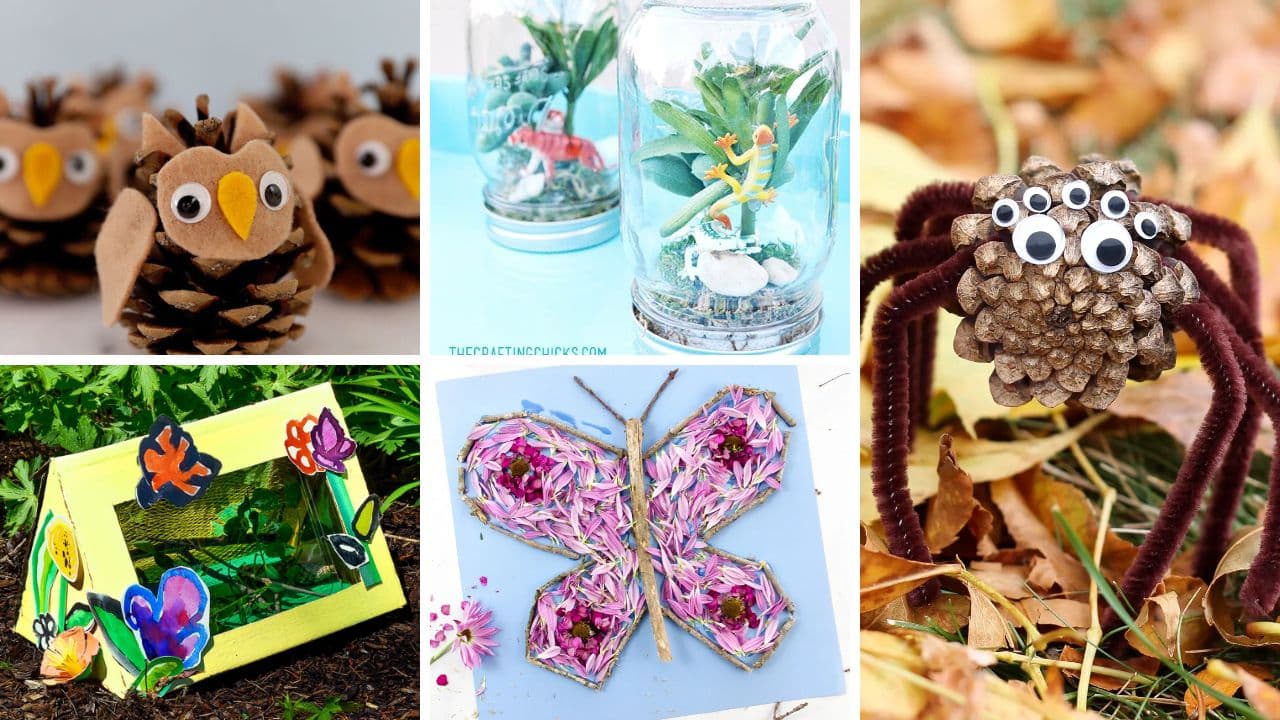 20 Nature-Inspired Craft Projects for Kids