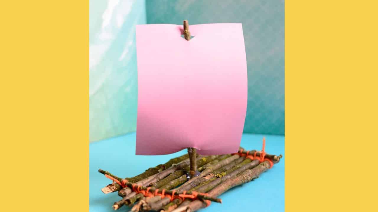 twig boat craft.
